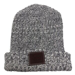 Love‎ Your Melon Beanie One Size Black White Knit Outerwear Hat